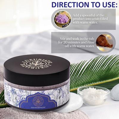 Luxuriate Lavender Bath Salt 150 gm - Bath Salts