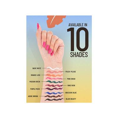 Swiss Beauty Colour Me Bright Sketch Eyeliner-Adore Brown 0.7 ml - Eyeliners