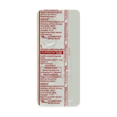 Flavedon MR 35mg Tablet 10'S - Angina