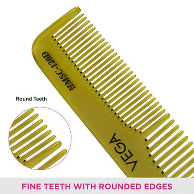 Vega Grooming Wooden Comb (HMWC - 04) 38 gm - Hair Combs
