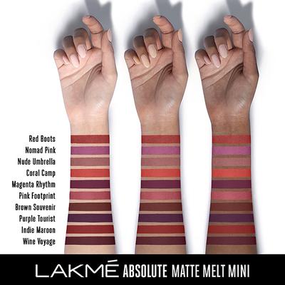 Lakme Beyond Matte Lip Liquid, Brown Souvenir, 2.4 ml - Liquid Lipsticks