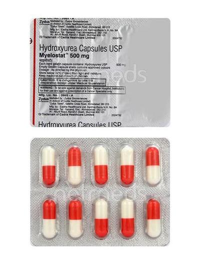 Myelostat 500mg Capsule 10'S - Cancer Oncology-Cyt