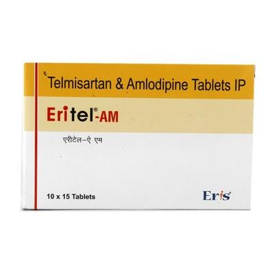 Eritel AM 40mg Tablet 15'S - Hypertension-Ang