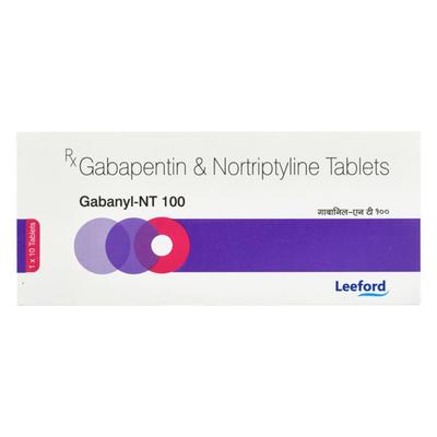 GABANYL NT 100 Tablet 10's - Neuropathic Pain-Dru