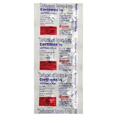 Cortimax 6mg Tablet 10'S - Hormonal Therapy-Imm