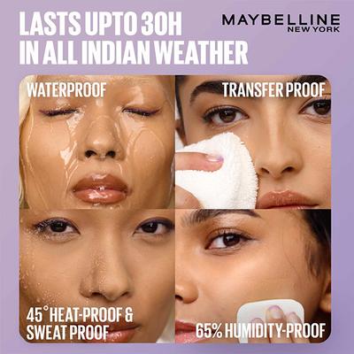 Maybelline New York Super Stay Flex Powder Foundation, 330, 30H Full Cover, Oil-Control 9 gm - Foundation