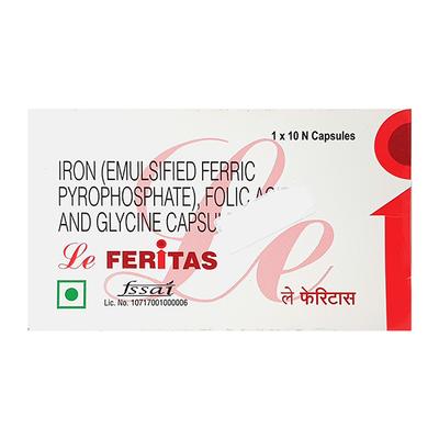 LE FERITAS Capsule 10's - Iron Supplement/Anaemia-Vma