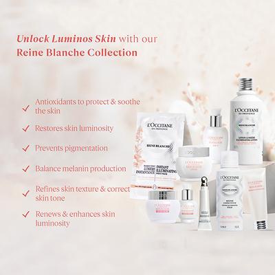 L'Occitane Reine Blanche Sheet Mask 20 gm - Sheet Masks