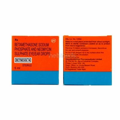 Betnesol N Eye/Ear Drops 5ml - Eye Infections-Eyc