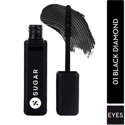 Sugar Cosmetics Bold Unfold Waterproof Mascara - 01 Black Diamond 10 ml - Mascaras