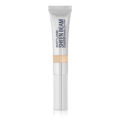 Matt Look Sheen Beam Cushion Highlighter with Lightweight Formula & Buildable Coverage, Natural Gold-03 15 ml - Highlighters & Illuminators