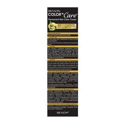 Revlon Color N Care Permanent Hair Color Cream- Light Golden Brown 6G 40 Gm - Crème