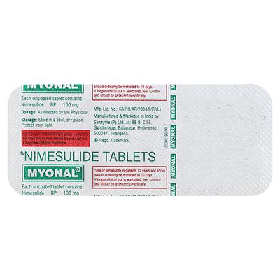 Myonal Tablet 10'S - Pain relief-Nsa