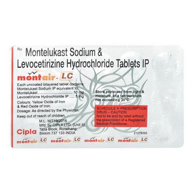 MONTAIR LC Tablet 15's - Allergies-Ant