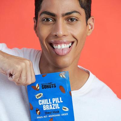 GONUTS By Bewakoof Chill Pill Brazil Face Sheet 20 gm - Sheet Masks