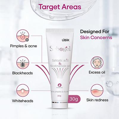 Sebogel Gel 30gm - Acne-Acn