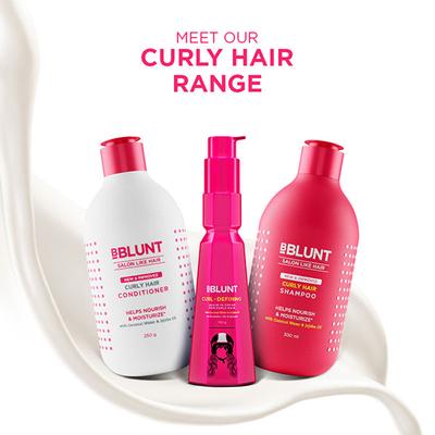 BBlunt Curly Hair Conditioner Shine Tonic with Coconut Water and Jojoba Oil 250gm - Conditioners