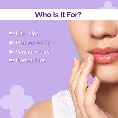 The Derma Co. 1% Kojic Acid Lip Balm with Alpha Arbutin & Hyaluronic Acid - Treats Pigmentation, Lightens Dark Lips 4 gm - Lip Balms