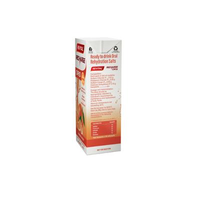 Revital Recharge ORS - Orange Flavour 200 ml - Oral Rehydration (Ors)