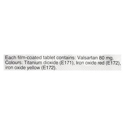 Diovan 80mg Tablet 14'S - Hypertension-Ang
