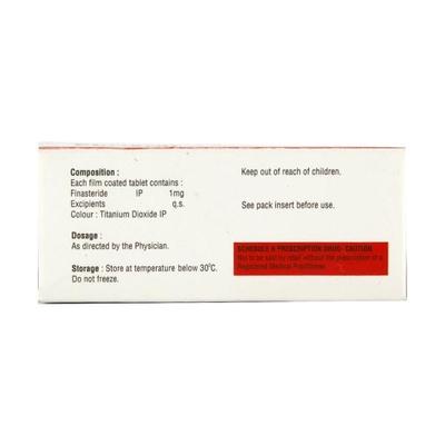 Curlzfin 1mg Tablet 10'S - Bladder And Prostate Disorders-Dru