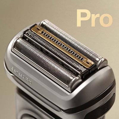 Braun Series 9 Pro 9467cc Wet and Dry shaver for Men, with 5-in-1 SmartCare Center and Leather Travel Case, for Comfort and Close Shave 1300 gm - Grooming Kits