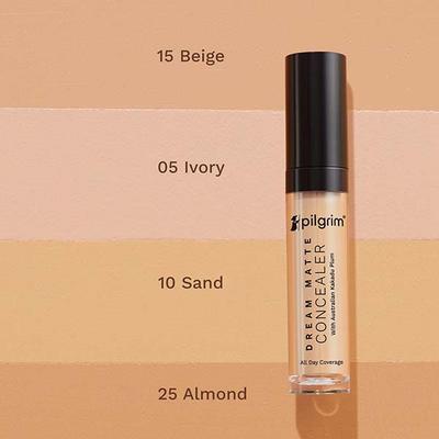 Pilgrim Full Coverage Concealer Crease Resistance & Lightweight with Matte Finish Sand-10 7.3 ml - Concealer