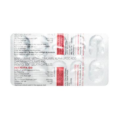 Felicita OD Capsule 10'S - Supplements-Vam
