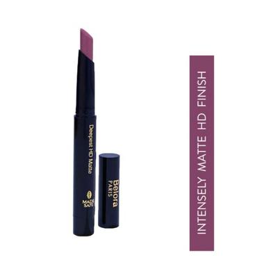 Belora Paris Deepest HD Matte Crayon Lipstick with Vit C Mauve Therepy 1.2 gm - Lip Crayons