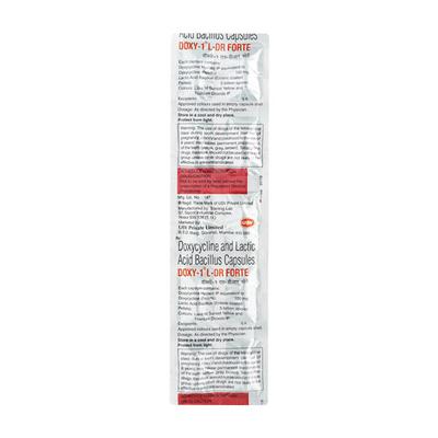 Doxy 1 L DR Forte Capsule 10'S - Bacterial Infections-Tet