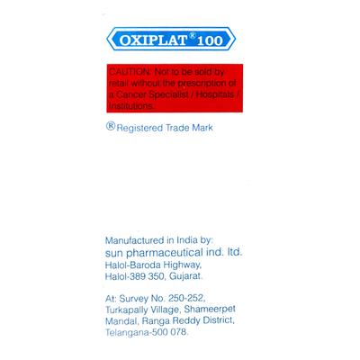 Oxiplat 100mg Injection 20ml - Cancer Oncology-Cyt
