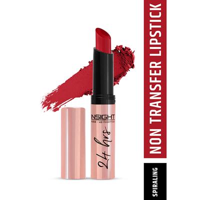 INSIGHT COSMETICS 24 HRS NON TRANSFER MATTE LIPSTICK (LL-03)-SPIRALING (14) 3 gm - Lipsticks