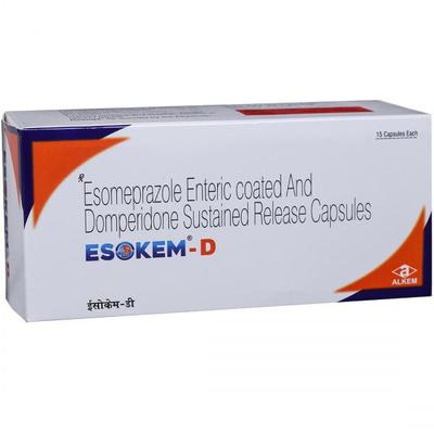 ESOKEM D Capsule 15's - Ulcer/Reflux/Flatulence-Aaa