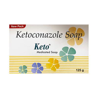 KETO MEDICATED Soap 125g - Fungal Infections-Taa