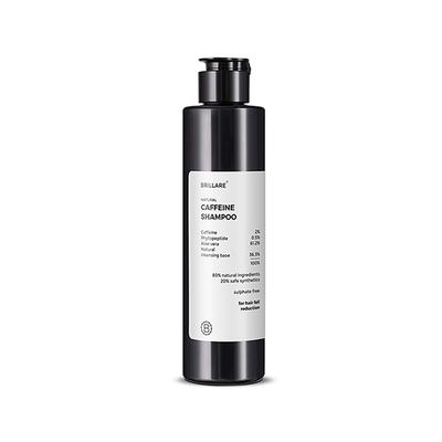 Brillare Caffiene Shampoo for Reducing Hair Loss And Breakage 200 ml - Shampoos