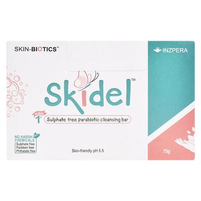 SKIDEL CLEANSING Bar 75gm - Cleanser-Emo
