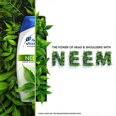 Head & Shoulders Neem Anti Dandruff for Women & Men 180ml - Shampoos