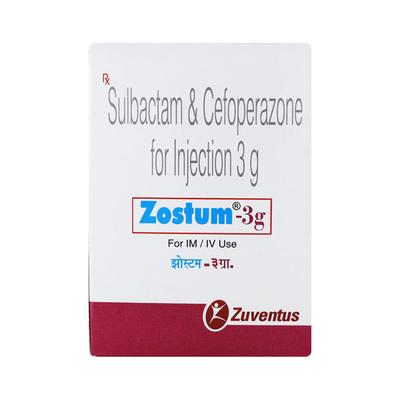 Zostum 3Gm Injection 1's - Bacterial Infections-Cep