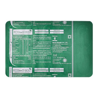 ECGLOW G 600 Tablet 10's - Supplements-Vam