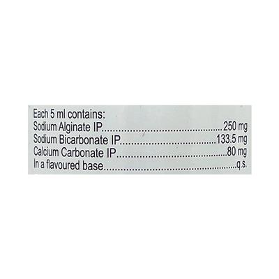 PAN RFT SUGAR FREE MINT FLAVOUR Suspension 200ml - Ulcer/Reflux/Flatulence-Aaa