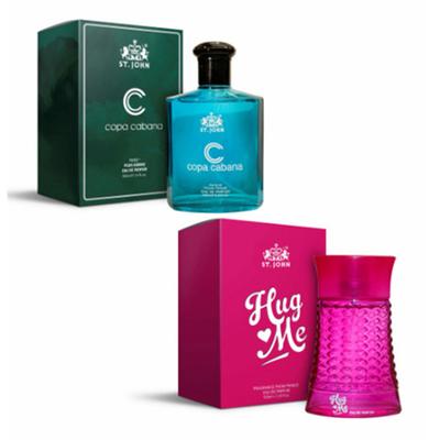 St. John Hug Me Eau De Parfum 100 ml + Copa Cabana Eau De Parfum 100 ml - Perfumes (Edt/Edp)