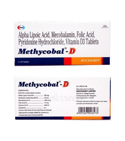 Methycobal D Tablet 10'S - Supplements-Vam