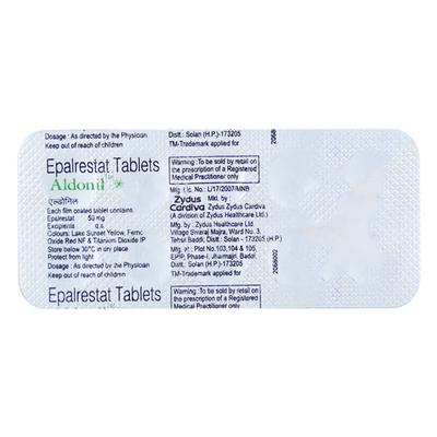 Aldonil 50mg Tablet 10'S - Neuropathic Pain-Noo