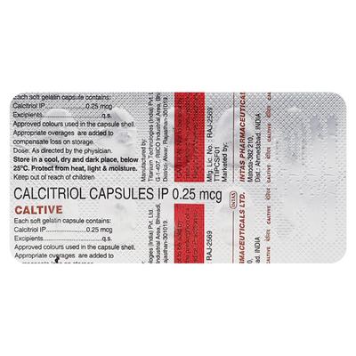Caltive Capsule 10'S - Osteoporosis-Age