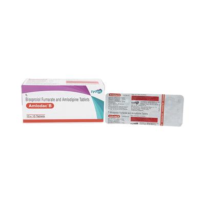 AMLODAC B Tablet 10's - Hypertension-Ang