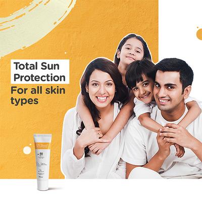UV DOUX SILICONE SUNSCREEN SPF 50 PA+++ Gel(Topical) 50gm - Body Sunscreen