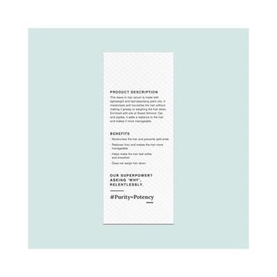 Juicy Chemistry Frizz Perfect Hair Serum for Dry Made With Jojoba & Oat 30 ml - Hair Serums