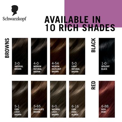 Schwarzkopf Colour Specialist At Home Permanent Hair Colour - 6.16 Cool Dark Blonde 165 ml - Crème