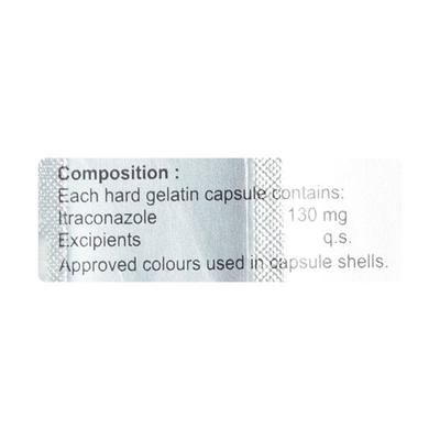 ITRASYS SB 130 Capsule 10's - Fungal Infections-Anf