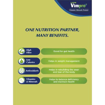 Lupin Vimpro Protein Powder - Chocolate Flavour 400 g (N) - Protein Drink